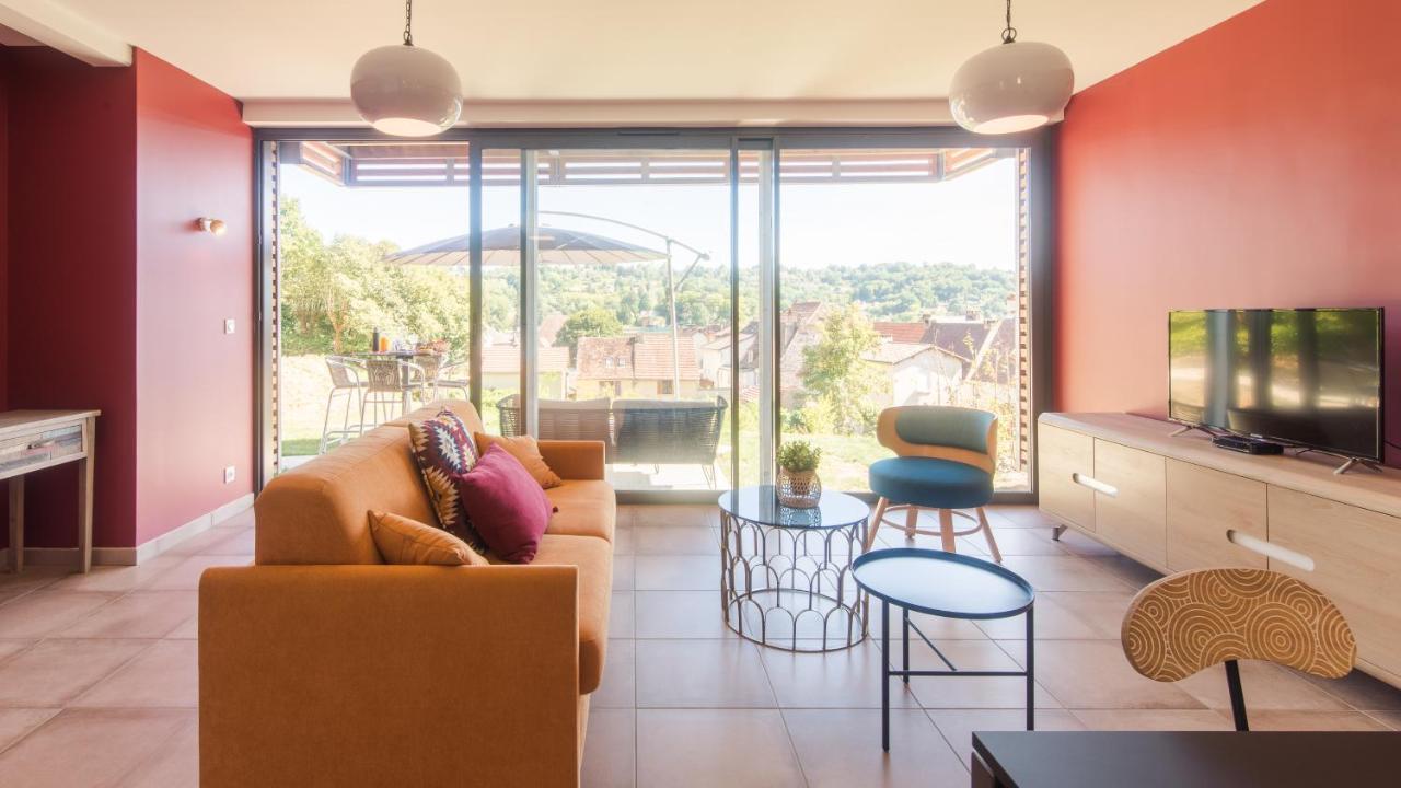 Ferienwohnung 100% Relax Avec Jacuzzi Privatif Sarlat Exterior foto